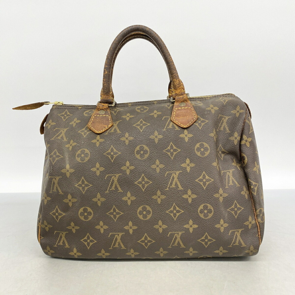 Louis Vuitton Monogram Speedy 30 Handbag M41108 Brown Women's P3628351 - Picture 15 of 15